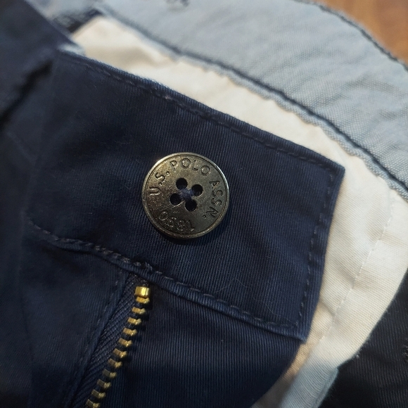 U.S.‎ Polo Assn. Womens Navy Blue Shorts Size 9 - Picture 5 of 7